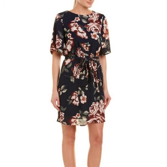 ABS Allen Schwartz Dresses & Skirts - NWT A.B.S Collection Moody Floral Blouson Dress